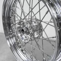 Richmond Spool Hub - Polished -Motor Parts Shop 002291 mullins chain drive richmond spool hub 2 web