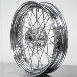 Richmond Spool Hub - Polished -Motor Parts Shop 002291 mullins chain drive richmond spool hub 3 web