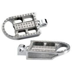 Mushman Foot Pegs- H-D - Cast Polished Stainless