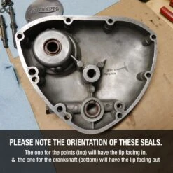 Triumph Oil Seal-Timing Cover Points Seal- OEM Part# 70-4568 -Motor Parts Shop 003028 triumph oil seal timing cover points seal oem part 70 4568 447 note