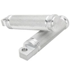 Pursuit Foot Peg Set - Raw Aluminum -Motor Parts Shop 006476 lowbrow customs raw aluminum foot peg set 3