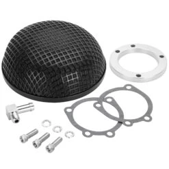 Mesh Air Cleaner - Black - Harley-Davidson CV Carb Sportster And Big Twin