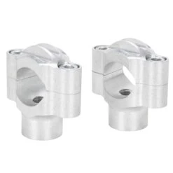 Finned 1" Handlebar Risers - Aluminum