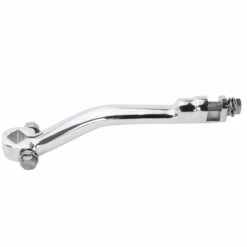 Stock Style Chrome Kicker Lever - 1936 - 1977 Harley Big Twin And 1957 - 1976 XL -Motor Parts Shop 008161 drag specialties stock style chrome kicker lever 2
