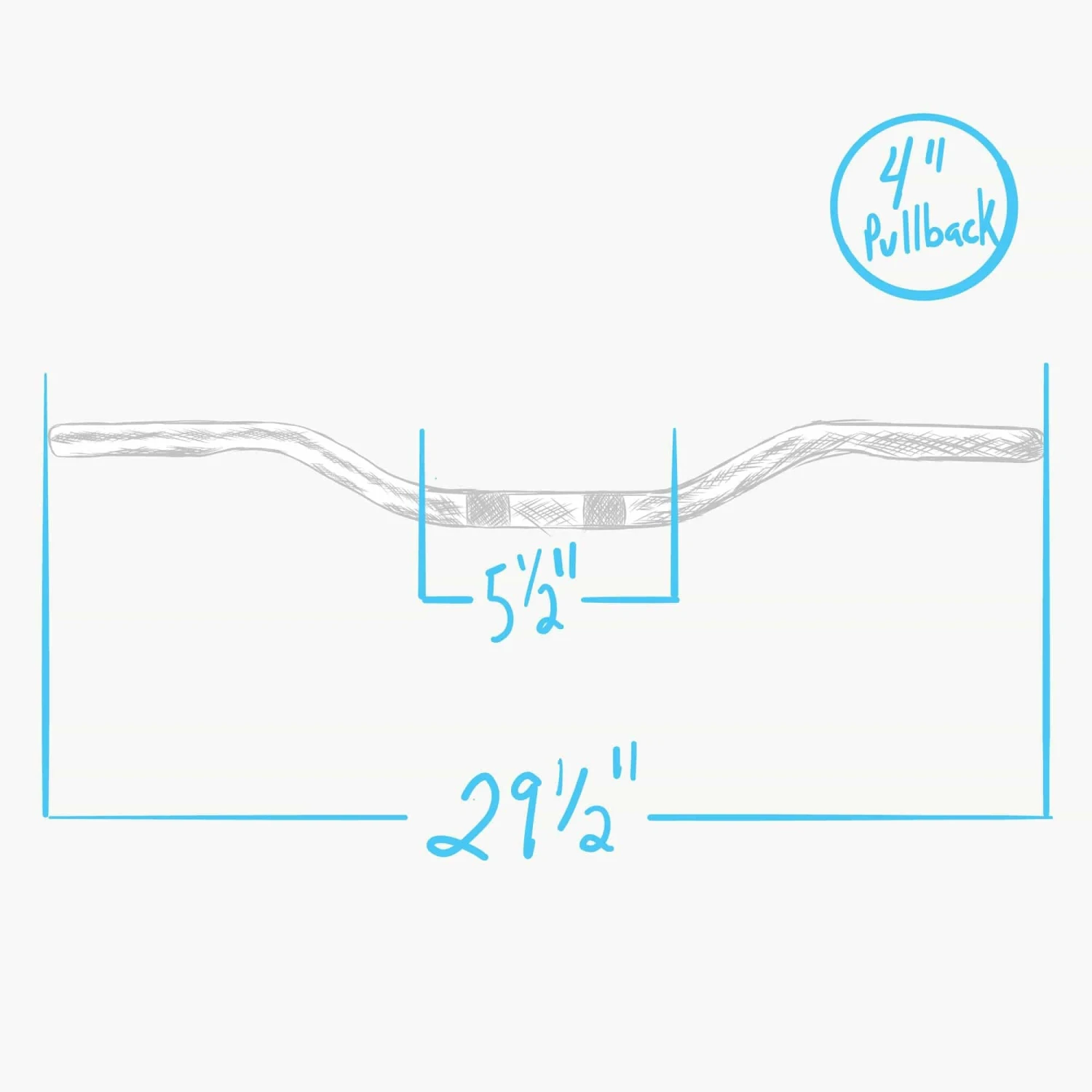 Scrambler Handlebars - 1 Inch - Black 5 Scrambler Handlebars - 1 Inch - Black - Image 3