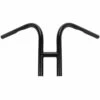 Rabbit Ears Handlebars - 1 Inch - Black -Motor Parts Shop 008776 dimpled lowbrow customs rabbit ears handlebars 1in black dimpled 1