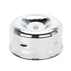 Louvered Air Cleaner For S&S Super E / G Carburetors - Chrome -Motor Parts Shop 008816 lowbrow customs louvered air cleaner for ss super e g carburetors 2