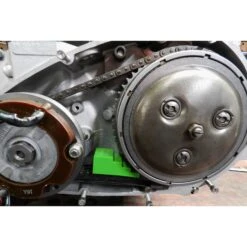 Motorcycle Primary Drive Locking Block Tool -Motor Parts Shop 008884 lowbrow customs motorcycle primary drive locking block tool 2web