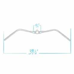 Speedster Springer Handlebars - 1 Inch - Black 12 Speedster Springer Handlebars - 1 Inch - Black -Motor Parts Shop 009126 samwel speedster springer handlebars 1in specs