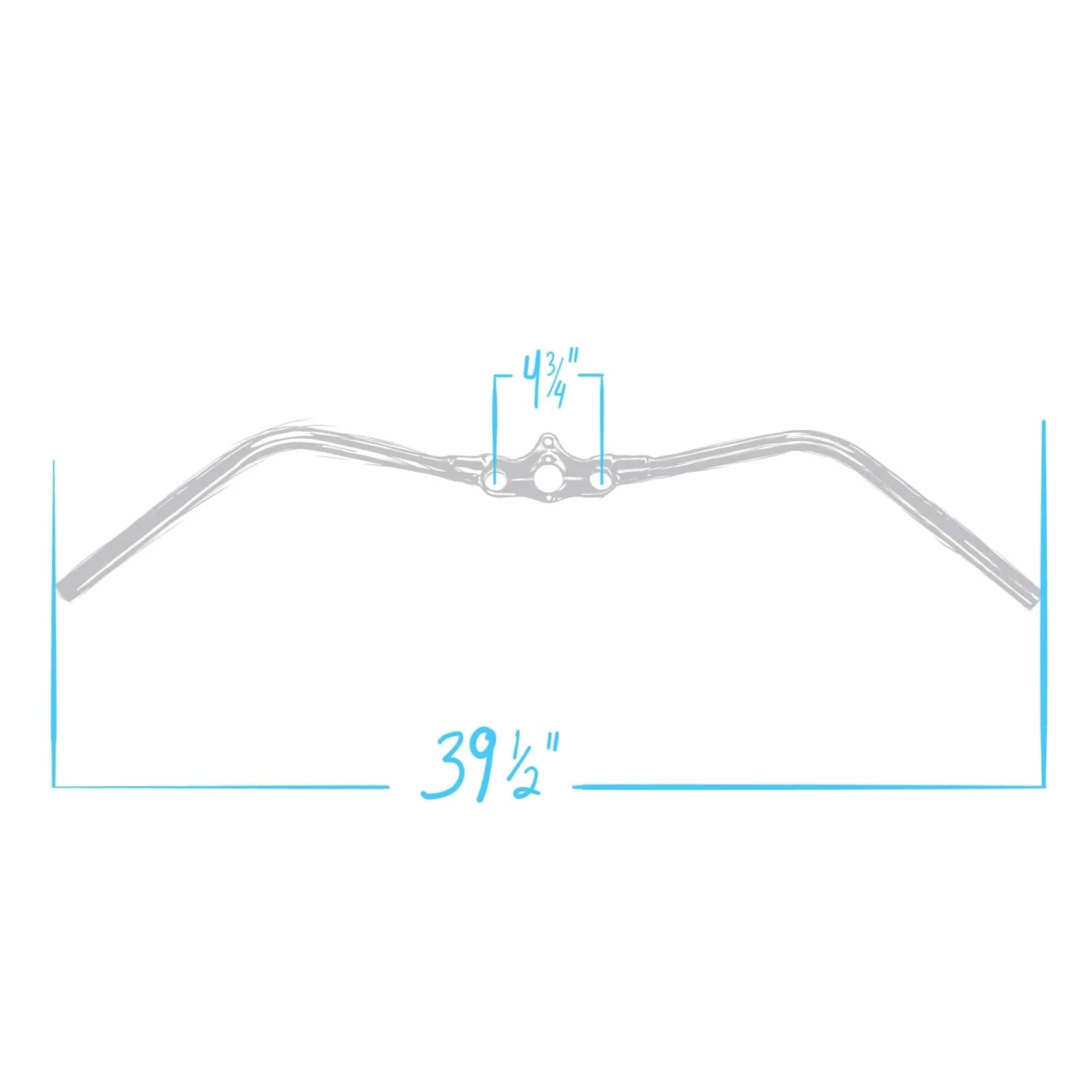 Speedster Springer Handlebars - 1 Inch - Black 6 Speedster Springer Handlebars - 1 Inch - Black - Image 4