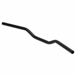 Tracker Mid Handlebars - 1 Inch - Black -Motor Parts Shop 009219 biltwell tracker mid 1in black non dimpled 2