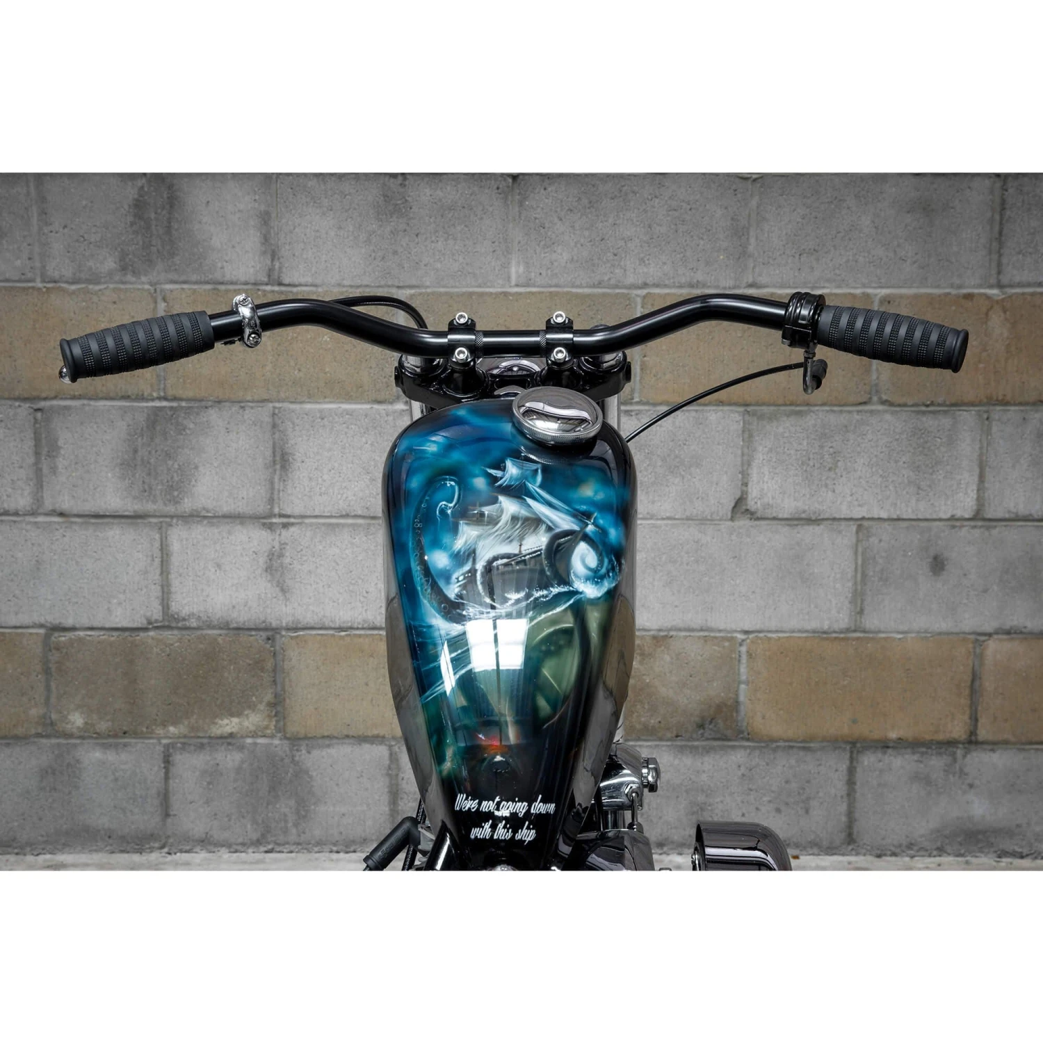 Scrambler Handlebars - 1 Inch - Black 11 Scrambler Handlebars - 1 Inch - Black - Image 9