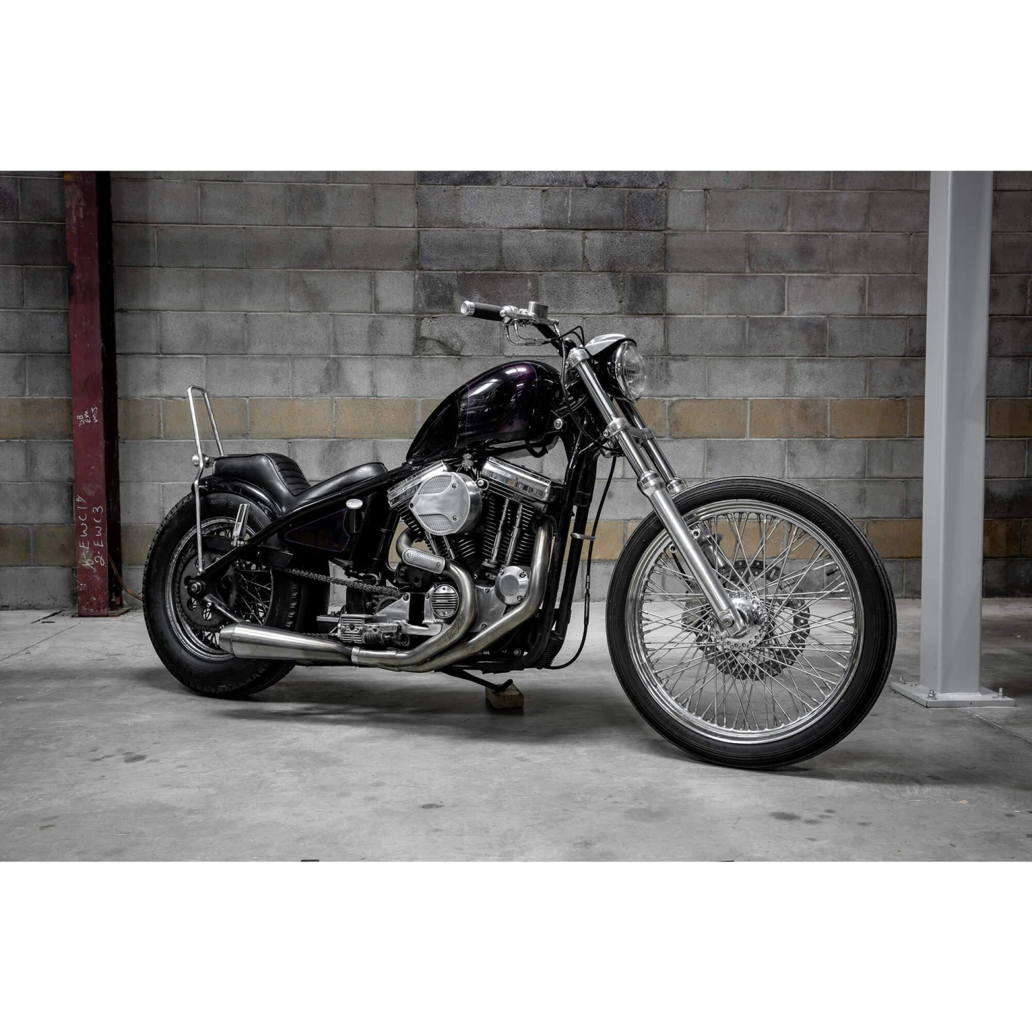 Scrambler Handlebars - 1 Inch - Black 16 Scrambler Handlebars - 1 Inch - Black - Image 14