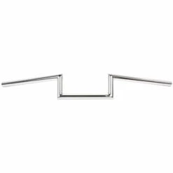 Z Bar Handlebars - 1 Inch - 4 Inch Rise - Chrome