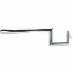 Z Bar Handlebars - 1 Inch - 4 Inch Rise - Chrome -Motor Parts Shop 009252 cycle standard z bar handlebars 4 in rise chrome dimpled 2