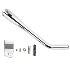 Universal Weld-On Kickstand With Internal Spring - For 1 Inch Tubing - Chrome 14 Universal Weld-On Kickstand With Internal Spring - For 1 Inch Tubing - Chrome -Motor Parts Shop 009622 cycle standard universal kickstand with internal spring 1in tubing chrome 7340