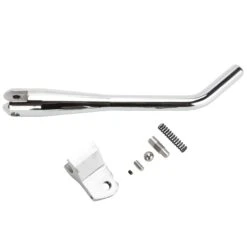 Universal Weld-On Kickstand With Internal Spring - For 1 Inch Tubing - Chrome 15 Universal Weld-On Kickstand With Internal Spring - For 1 Inch Tubing - Chrome -Motor Parts Shop 009622 cycle standard universal kickstand with internal spring 1in tubing chrome 7343