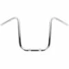 Ape Hanger Handlebars - 1 Inch - 12 Inch Rise - Chrome 1 Ape Hanger Handlebars - 1 Inch - 12 Inch Rise - Chrome -Motor Parts Shop 009963 cycle standard apehanger handlebars 1in 12in rise chrome 1