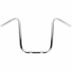 Ape Hanger Handlebars - 1 Inch - 12 Inch Rise - Chrome