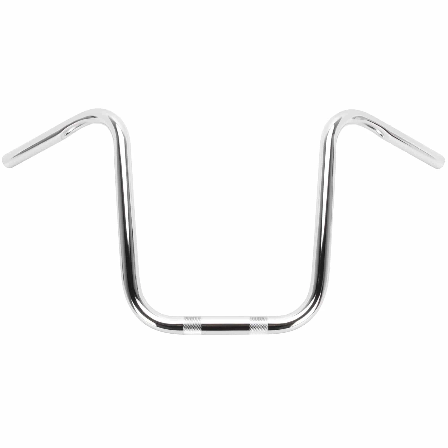Ape Hanger Handlebars - 1 Inch - 12 Inch Rise - Chrome 3 Ape Hanger Handlebars - 1 Inch - 12 Inch Rise - Chrome