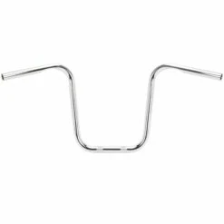 Ape Hanger Handlebars - 1 Inch - 12 Inch Rise - Chrome 14 Ape Hanger Handlebars - 1 Inch - 12 Inch Rise - Chrome -Motor Parts Shop 009963 cycle standard apehanger handlebars 1in 12in rise chrome 2