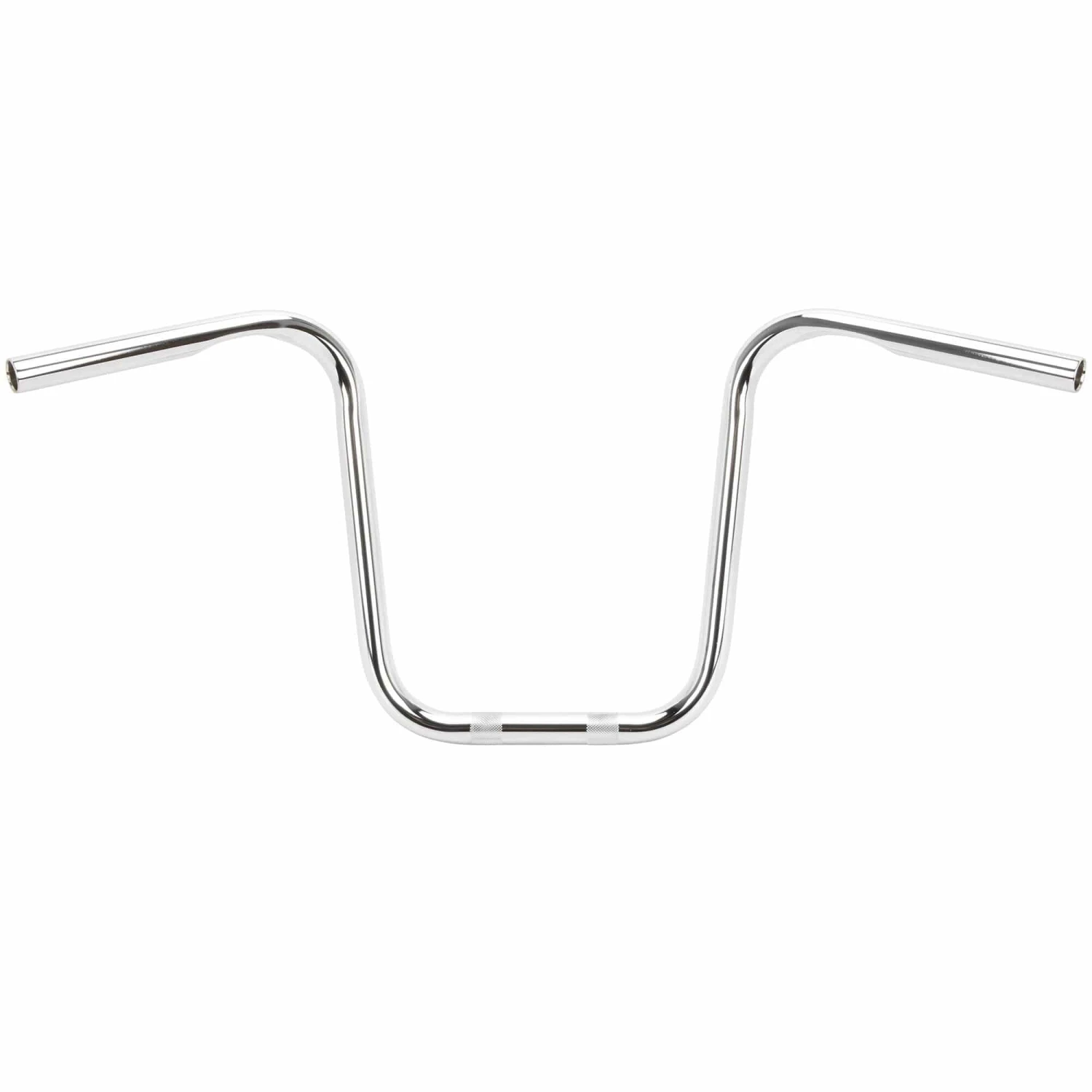 Ape Hanger Handlebars - 1 Inch - 12 Inch Rise - Chrome 6 Ape Hanger Handlebars - 1 Inch - 12 Inch Rise - Chrome - Image 4