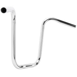 Ape Hanger Handlebars - 1 Inch - 12 Inch Rise - Chrome 15 Ape Hanger Handlebars - 1 Inch - 12 Inch Rise - Chrome -Motor Parts Shop 009963 cycle standard apehanger handlebars 1in 12in rise chrome 4