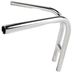Narrow Rabbit Ears Handlebars - 1 Inch - Chrome -Motor Parts Shop 010085 lowbrow customs narrow rabbit ears handlebars 1in chrome 4