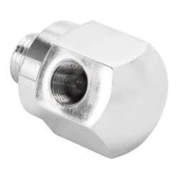 Rocker Box Oil Pressure Gauge Adapter Fitting - Chrome - 1971 - Up Harley-Davidson Shovelhead, 1971 - 1985 Sportster 9 Rocker Box Oil Pressure Gauge Adapter Fitting - Chrome - 1971 - Up Harley-Davidson Shovelhead, 1971 - 1985 Sportster -Motor Parts Shop 010185 lowbrow customs rocker box oil pressure gauge adapter fitting chrome 1971 up harley davidson shovelhead 1971 85 sportster 3