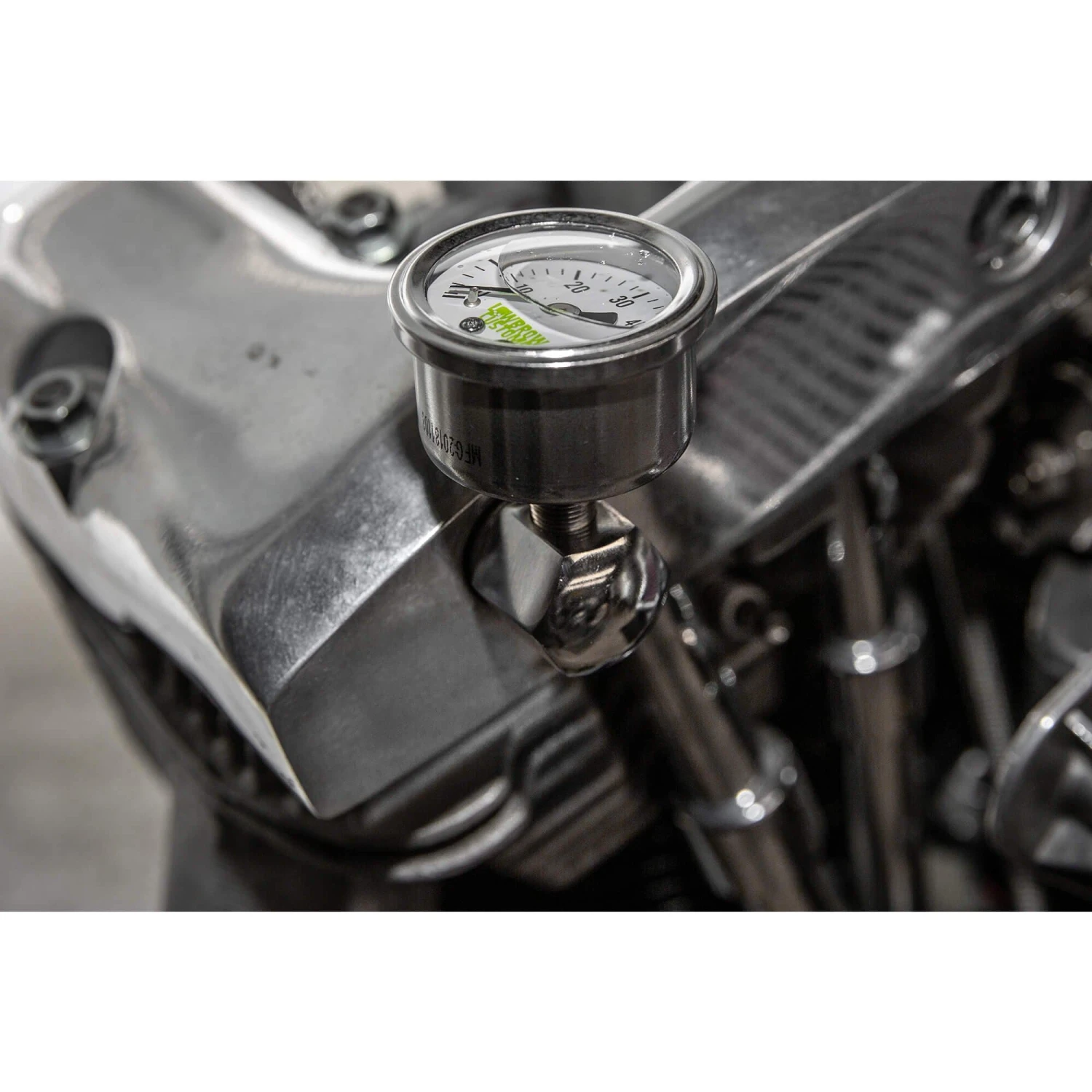Rocker Box Oil Pressure Gauge Adapter Fitting - Chrome - 1971 - Up Harley-Davidson Shovelhead, 1971 - 1985 Sportster 7 Rocker Box Oil Pressure Gauge Adapter Fitting - Chrome - 1971 - Up Harley-Davidson Shovelhead, 1971 - 1985 Sportster - Image 5