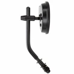 Black Heart Motorcycle Mirror - Perch Mount - Black -Motor Parts Shop 010332 Lowbrow Customs Heart Shaped Motorcycle Mirror Perch Mount Black 4