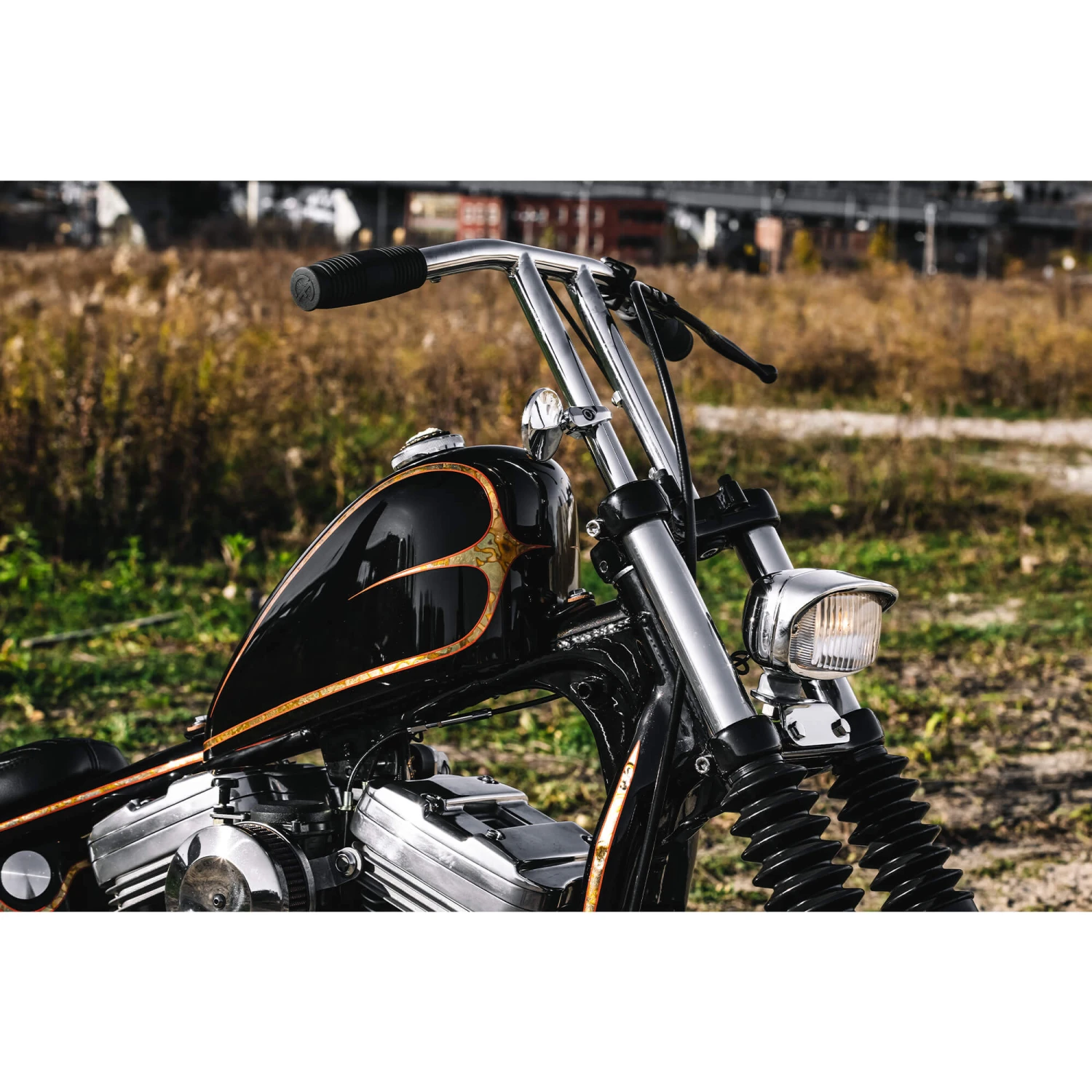 T-Bars Handlebars - 10 Inch Rise - 1 Inch - Chrome 16 T-Bars Handlebars - 10 Inch Rise - 1 Inch - Chrome - Image 14