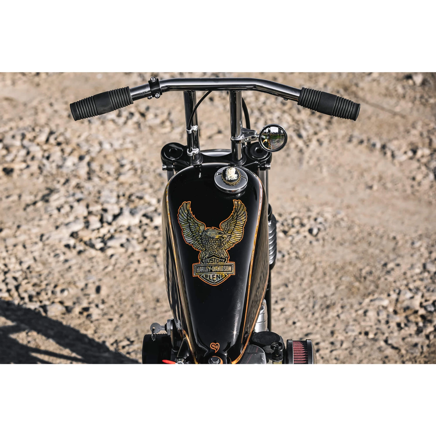 T-Bars Handlebars - 10 Inch Rise - 1 Inch - Chrome 14 T-Bars Handlebars - 10 Inch Rise - 1 Inch - Chrome - Image 12