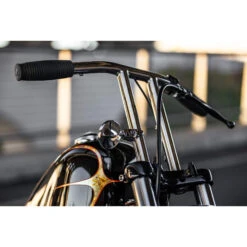 T-Bars Handlebars - 10 Inch Rise - 1 Inch - Chrome 25 T-Bars Handlebars - 10 Inch Rise - 1 Inch - Chrome -Motor Parts Shop 010524 Lowbrow Customs T BarsHandlebars 10inchRise 1inch Chrome 16