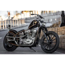 T-Bars Handlebars - 10 Inch Rise - 1 Inch - Chrome 24 T-Bars Handlebars - 10 Inch Rise - 1 Inch - Chrome -Motor Parts Shop 010524 Lowbrow Customs T BarsHandlebars 10inchRise 1inch Chrome 18