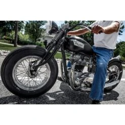 Firestone Deluxe Champion Motorcycle Tire 5.00-16 20 Firestone Deluxe Champion Motorcycle Tire 5.00-16 -Motor Parts Shop 010824 FirestoneDeluxeChampionMotorcycleTire5 16 1