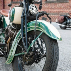 Classic Cycle Diamond Tread Motorcycle Tire 4.50-18 -Motor Parts Shop 010830 CokerTires classicCycleDiamondTread4.50 18 6