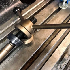 No.11 Motorcycle Neck Bearing Cup Installer -Motor Parts Shop 010848 Fast Eddy Co Motorcycle Neck BearingCup Installer Installed 1