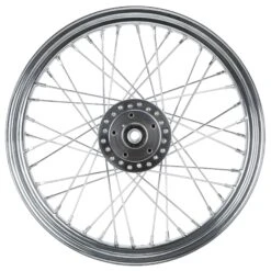 19 X 2.5 Chrome Complete Front Wheel Fits Harley-Davidson Sportster XL & FX 1984-1999 -Motor Parts Shop 010852 Mid USA 19x2 5 Chrome Complete Front Wheel Fits Harley Davidson Sportster XL FX 1984 1999 4