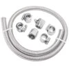 1/4 Inch Braided Stainless Fuel Line Kit -Motor Parts Shop 010854 Cycle Standard 1 4 inch Braided Stainless Fuel Line Kit 3