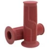 AMF Grips - Brick Red - 1 Inch -Motor Parts Shop 010993 Lowbrow Customs AMF Grips Brick Red 1in 1