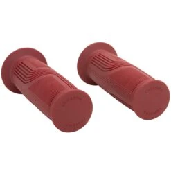 AMF Grips - Brick Red - 1 Inch -Motor Parts Shop 010993 Lowbrow Customs AMF Grips Brick Red 1in 3