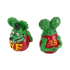 Rat Fink Air Valve Caps - Green