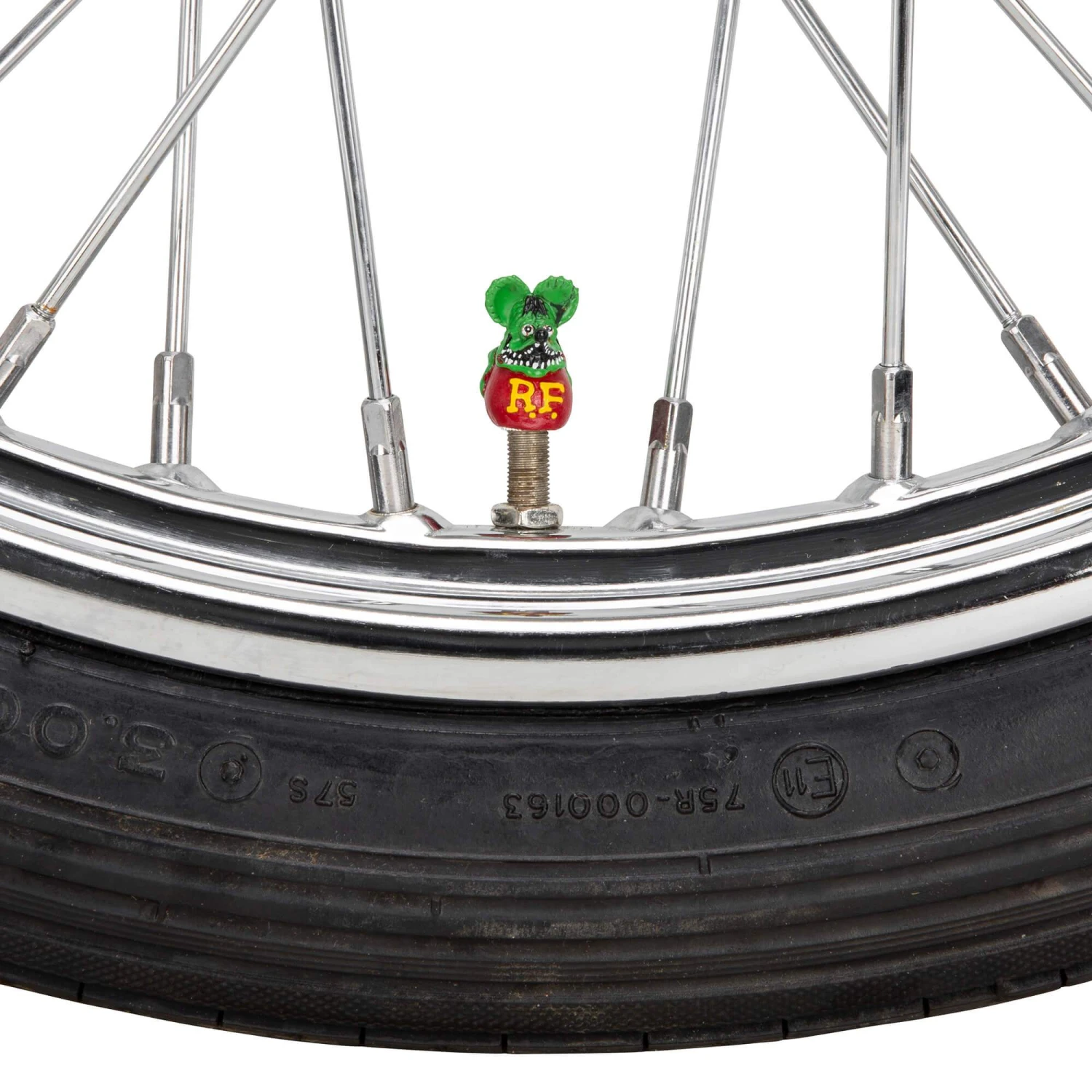 Rat Fink Air Valve Caps - Green 5 Rat Fink Air Valve Caps - Green - Image 3