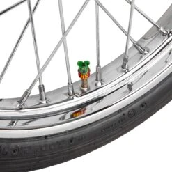 Rat Fink Air Valve Caps - Green 10 Rat Fink Air Valve Caps - Green -Motor Parts Shop 011038 Mooneyes Rat Fink Air Valve Caps Green 5