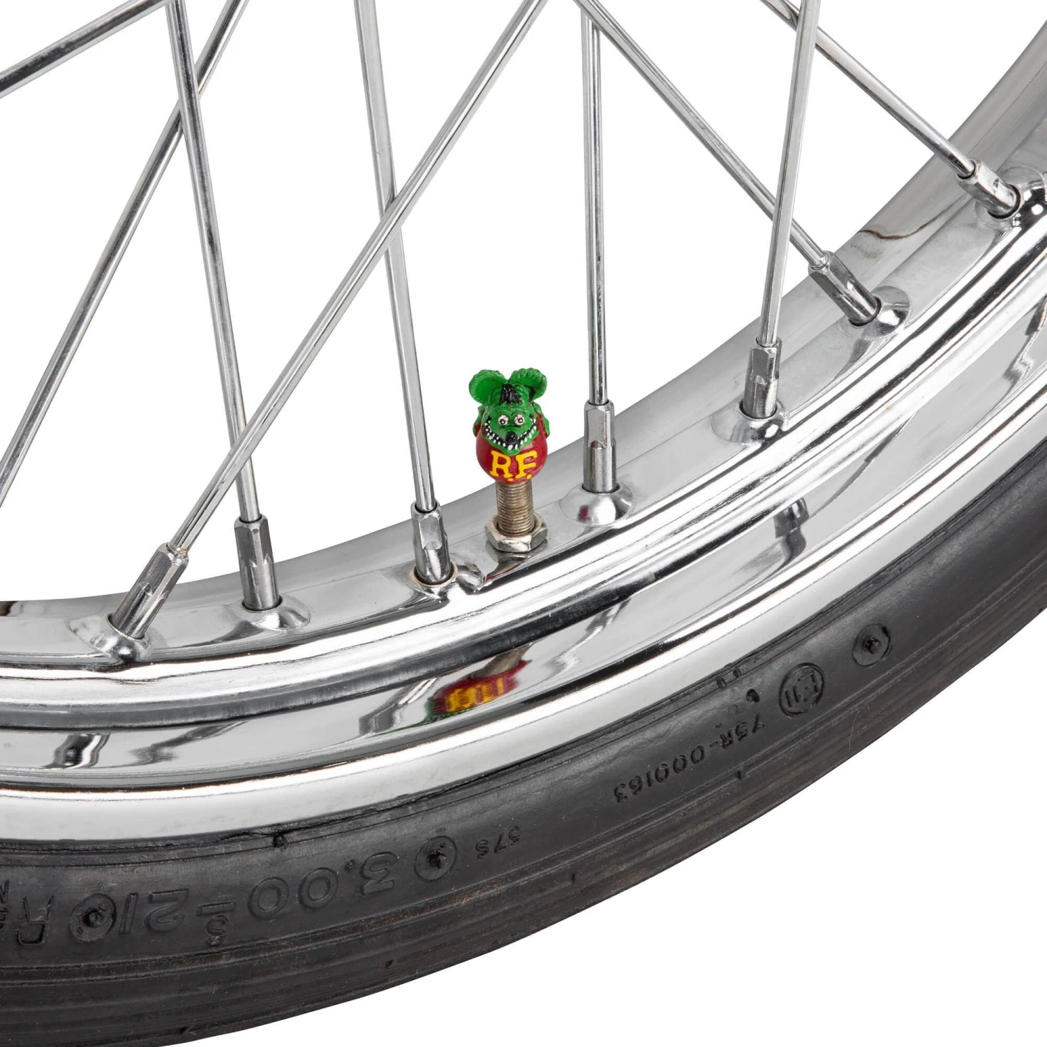 Rat Fink Air Valve Caps - Green 6 Rat Fink Air Valve Caps - Green - Image 4