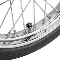 Dice Air Valve Caps - Black -Motor Parts Shop 011039 Mooneyes Dice Air Valve Caps Black 5