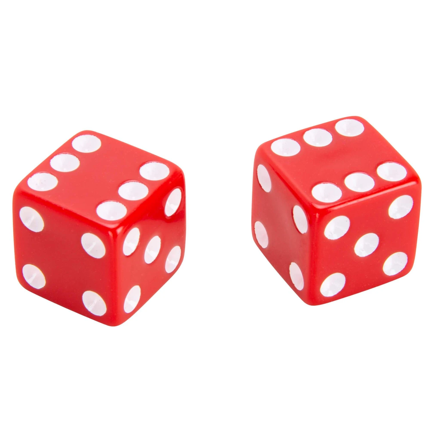 Dice Air Valve Caps - Red 5 Dice Air Valve Caps - Red - Image 3