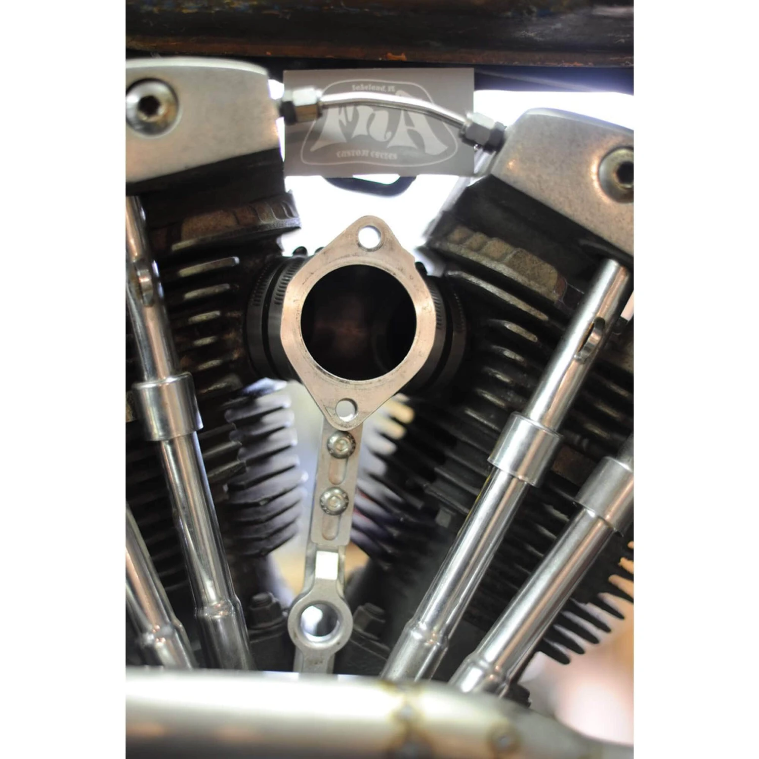 Carb Arm Support Bracket For Harley-Davidson Ironheads And Shovelheads - Tumbled 8 Carb Arm Support Bracket For Harley-Davidson Ironheads And Shovelheads - Tumbled - Image 6