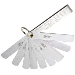 Feeler Gauges For 1930-1984 Harley-Davidsons 12 Feeler Gauges For 1930-1984 Harley-Davidsons -Motor Parts Shop 011132 Dandlebars Feeler Gauges for 1930 84 Harley Davidsons 4